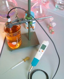 Testo 206-pH 3 - pHmètre poignée pH/°C avec sondes externes connectables