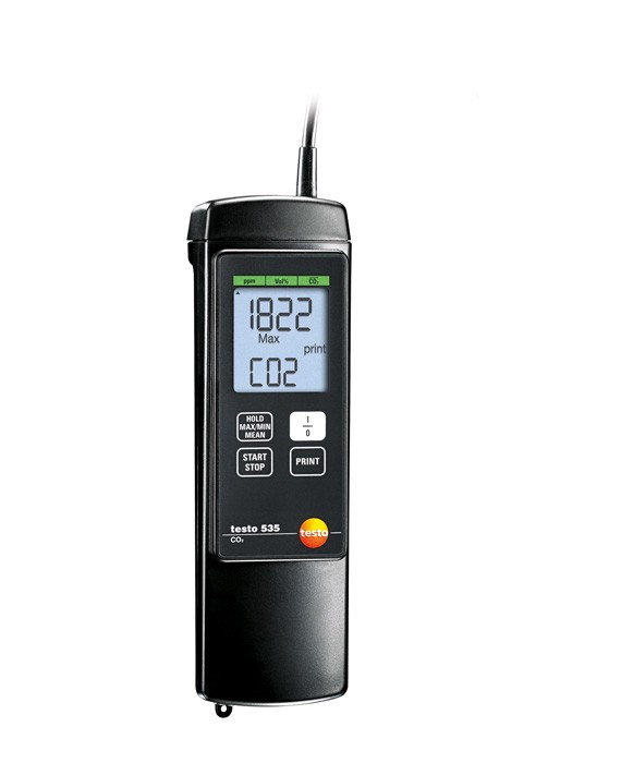 Testo 535 - Analyseur CO2 avec sondes raccordées de manière fixe