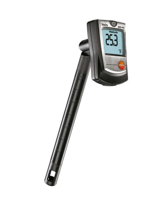 Testo 605-H1 - Thermo-hygromètre en format de poche