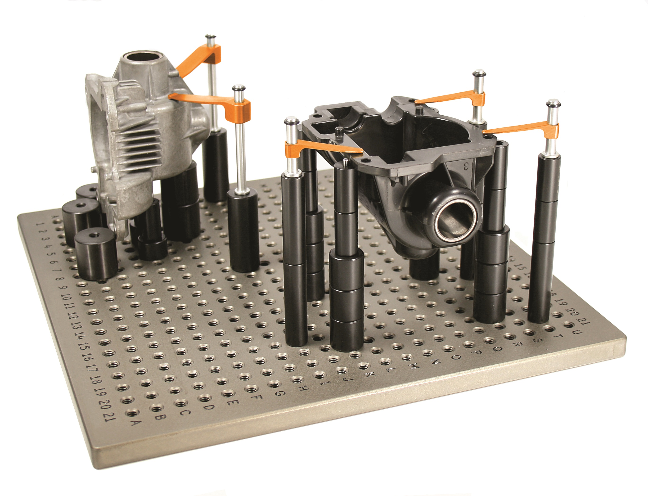 Système de bridage modulaire pour MMT Eco-Fix Kit Mag L ,plaque base de 500x400mm