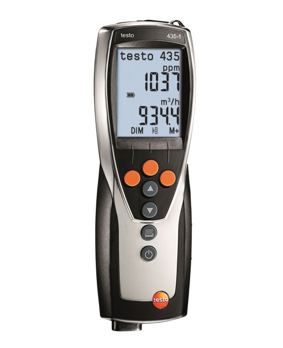 Testo 435-1 - Appareil de mesure multifonctions pour qualité d'aire et analyseur de climat multifonctions 
