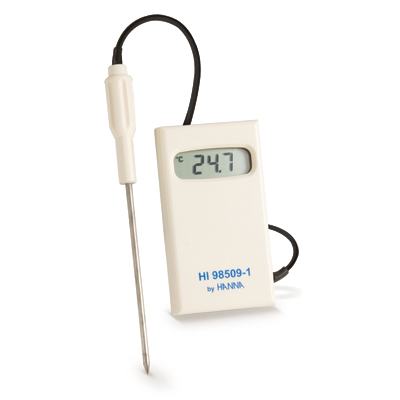 HANNA HI 98509 CHECKTEMP Thermomètre de poche Avec sonde de pénétration