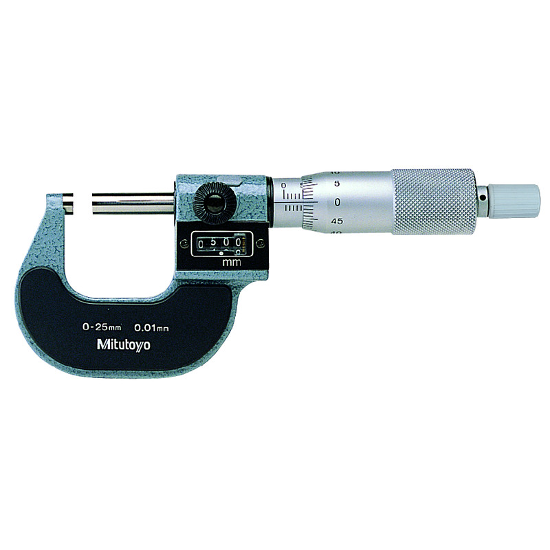 Mitutoyo 193-101 Micromètre à compteur 0-25mm 