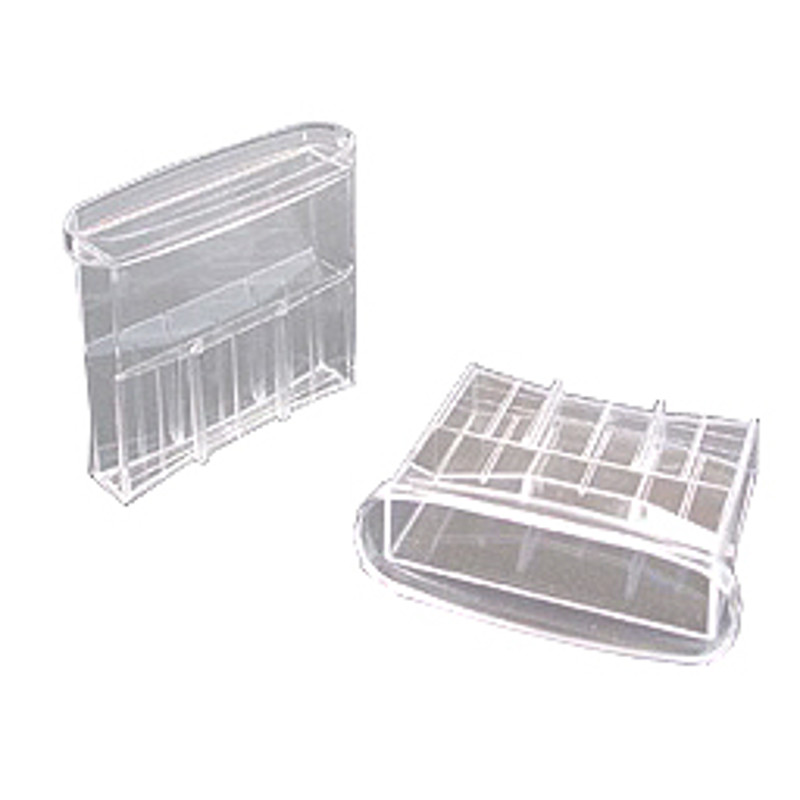 Cuves rectangulaires, 50 x 10 mm (50 pièces), plastique, jetables, pour Lico  (LZM130)