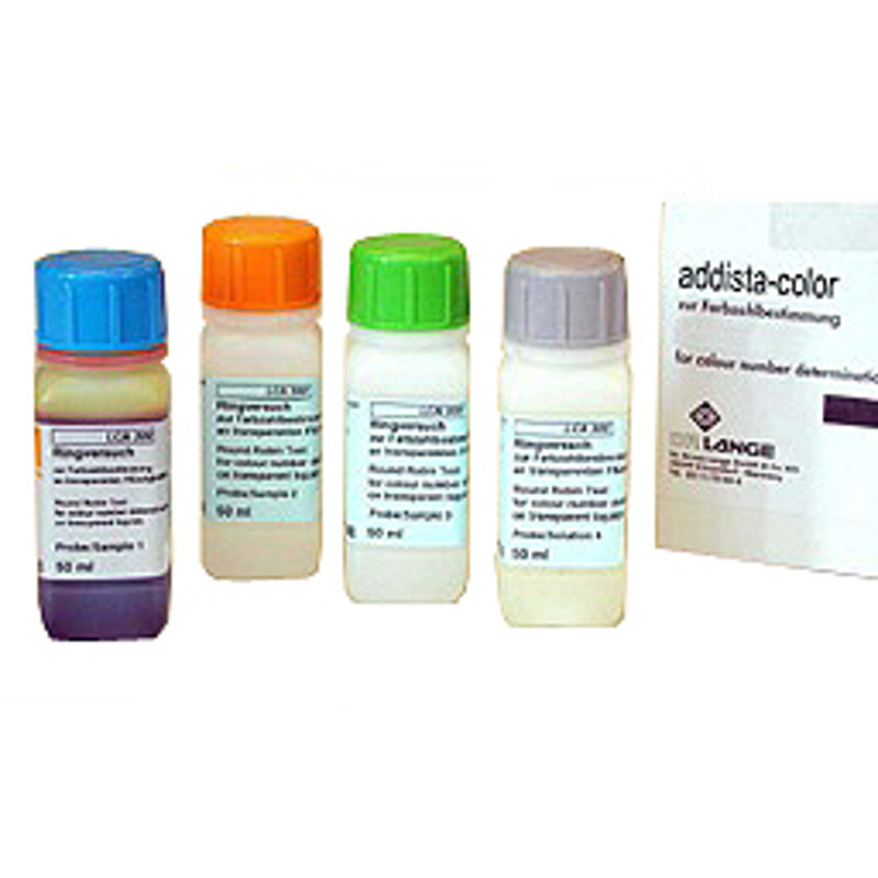 Kit Addista Color de 6 solutions colorantes d'étalonnage certifiées pour Lico (LZM282)
