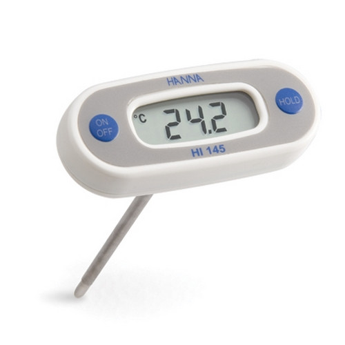 HANNA Thermomètre de poche Avec sonde de pénétration robuste 300x5 mm, Rang -50 à 220 °C