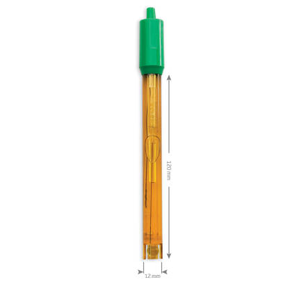 HANNA Électrode pH pour usage général, Diamètre 12mm, Connecteur BNC, Câble 1m